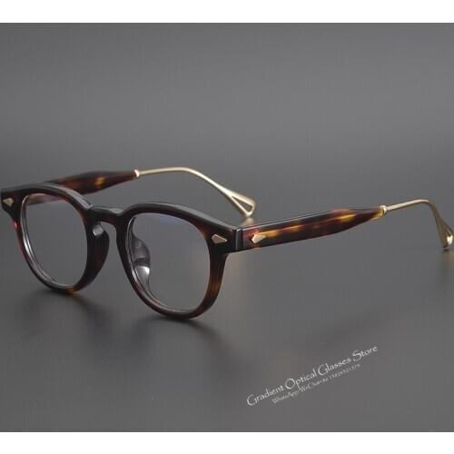 2020 summer retro glasses frame acetate lemtosh TT SE oval men and women myopia optical vintage eyeglasses frame for eyewear