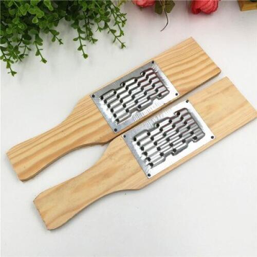 Hot sell Vegrtable Stainless Steel Graters Chipping Potato Radish Silk Kitchen Tools Durable Wooden Handle Grater
