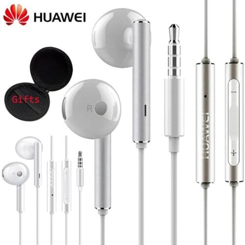 Original HUAWEI Honor AM115 Earphone AM116 headset Wired Mic Volume Control For P9 p10 Plus Mate 8 9 6X V9 for xiaomi