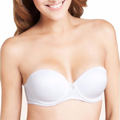 Invisible Strapless Bra Multi-way Bras Women Thick Padded Brassiere New Bride Super Boost Push Up Underwear Bridal Lingerie DN