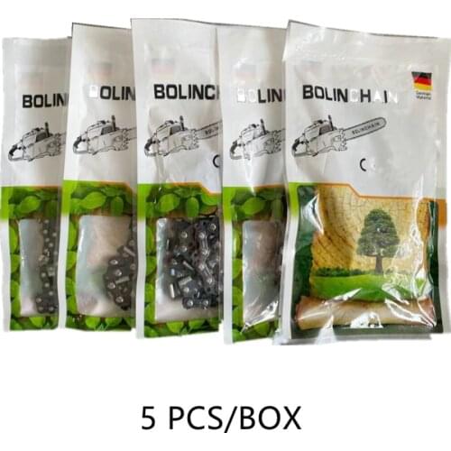 5 PCS BOLINCHAIN S56 3/8 low profile 1.3mm semi chisel 56DL fit Echo,Homelite,Husqvarna 16inch