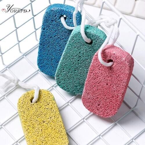 OYOREFD Natural Volcanic Stone Foot Scrubber Scrub Brushes Exfoliating Brush Spa Shower Remove Dead Skin Foot Care Tool