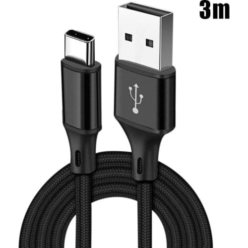 USB Type C Cable Fast Charge Type-C Mobile Phone Tablet Charging Cable USB C Cable FKU66