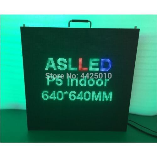 Indoor Led Display P5 64*32 Pixles 320*160mm 64x32 1/16 scan rgb full color LED panel hub75 SMD p5 led display module Video wall