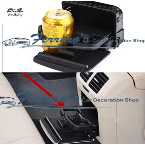 High quality car accessories Car rear outlet Cup Beverage Drink Holder For Volkswagen VW GOLF6 GOLF 6 MK6 JETTA MK5