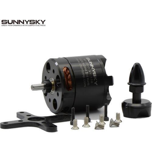 1 PCS Original SUNNYSKY X4125 KV465 550KV 6S high efficiency brushless motor Fixed wing motor