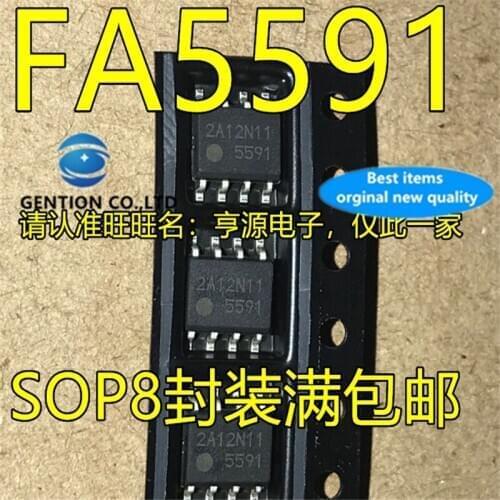 10Pcs FA5591 FA5591N Silkscren 5591 LCD power management chip in stock 100% new and original