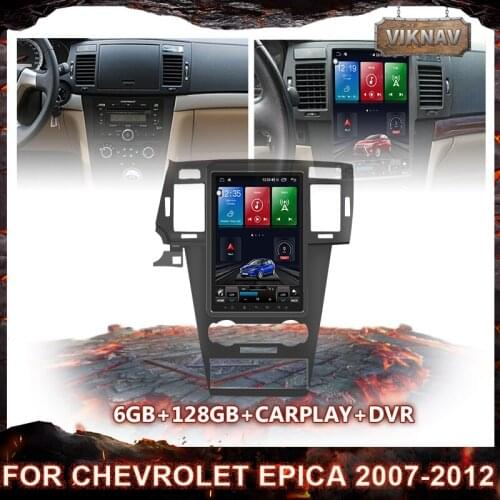8 core For Chevrolet Epica 2007-2012 Car GPS Navigation Radio Android 10.0 Carplay Auto Stereo Multimedia Player Head unit 2 din
