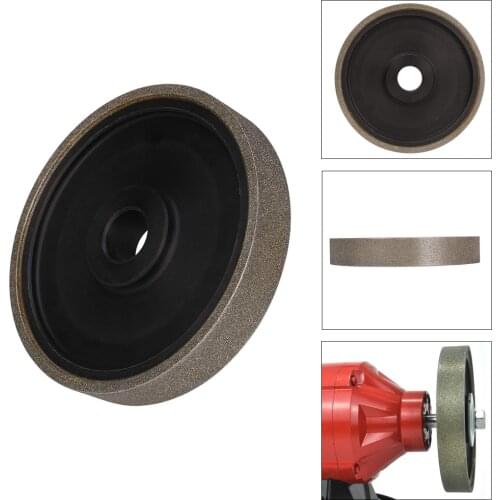 Diamond Lapidary Jewelry Grinding Wheel 6inch X1 inch with 1inch Arbor Hole (for Gem Granite Glass Stone Marble)