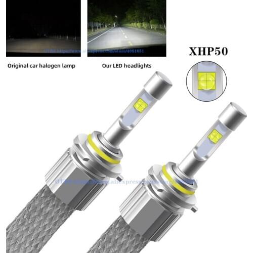 Car H7 LED bulbs 110W 12000LM XHP50 Chips LED Headlight 4300K 6000K Lamps led H1 H3 H4 9012 H11 HB3 HB4 H8 880 D1S D2S fog Light
