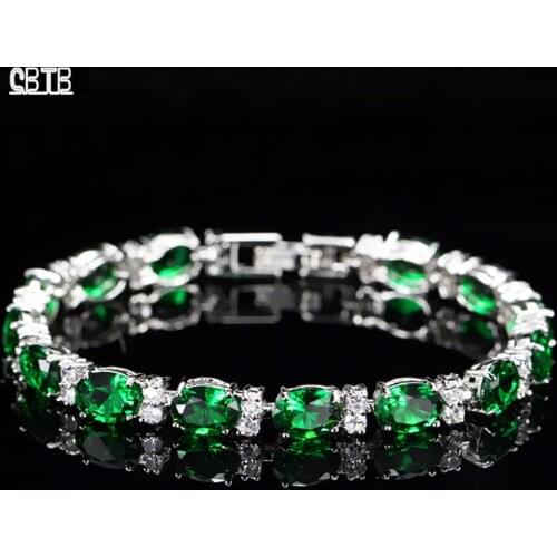 High Quality Emerald Moissanite 925 Silver Noble and Elegant Temperament Womens Bracelet Exquisite Banquet Jewelry Holiday Gift