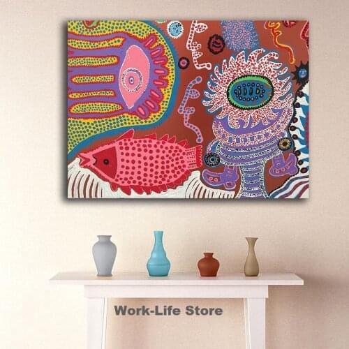 Print Oil Painting Wall painting Yayoi Kusama Give-Me-Love-detail Home Decorative Wall Art Picture For Living Room painting