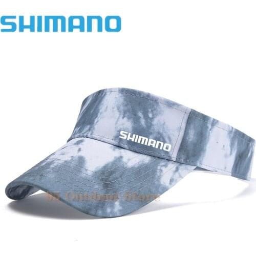 Shimano 2021 New Fishing Cap Mens Hiking Outdoor Sports Fishing Colorful Sun Hat Baseball Travel Color Grid Printing Hat