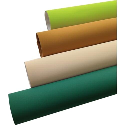 135x30cm Dull Solid Colors PU Synthetic Leatherette Fabric Sheet for Stitching/Earring/Notebook Cover Making