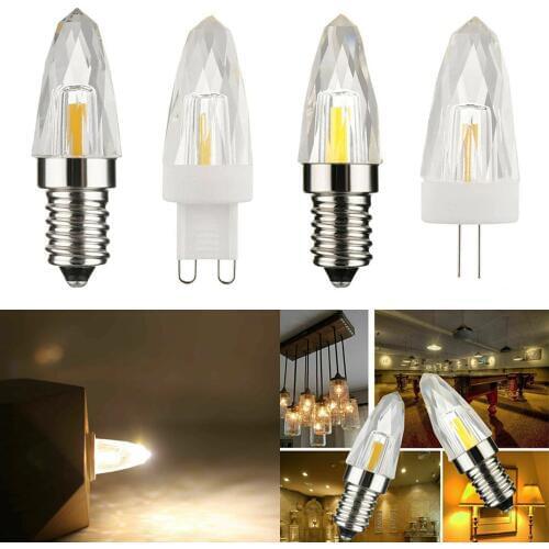 Mini G4 G9 E12 E14 4W Crystal Chandeliers LED Light Dimmable Replace 30W Halogen Lamp 110V 220V White Lighting Decor