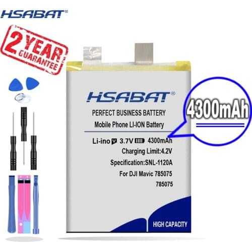 New Arrival [ HSABAT ] 4300mAh Replacement Battery for DJI Mavic 785075