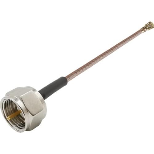 F Male Connector to U.FL IPX IPEX-1 Extension WIFI 3G Cord Antenna RF Pigtail Cable for PCI WiFi Card F Type Plug to IPX RG178