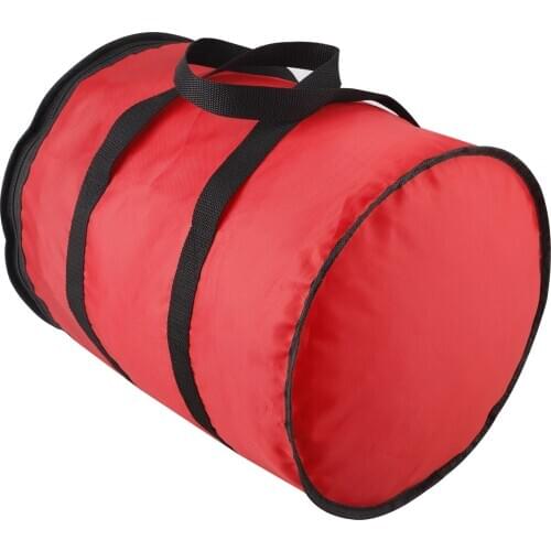 Light Storage Bag Nylon Storage Bag Organizer Storage Lights Zip Sack Waterproof Red/Green Color 31x31x38cm Storage Zip Bag