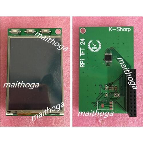 2.4 inch 26PIN TFT LCD Module with Touch Panel XPT2046 for Raspberry Pi B / B+ 320*240 SPI Interface