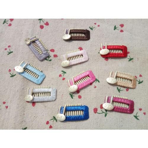 2017 Handmade Pet accessories Candy color Dog accessories clip Rabbit clip must snap clamp BB clip 20pcs