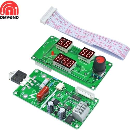 40A 100A Encoder Spot Welder Welding Machine Control Module Digital Tube Single Pulse Spot Welding Machine Developed Board