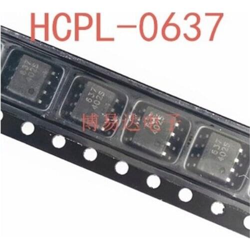 Free Shipping 50pcs 637 0637 HCPL-0637 SOP-8