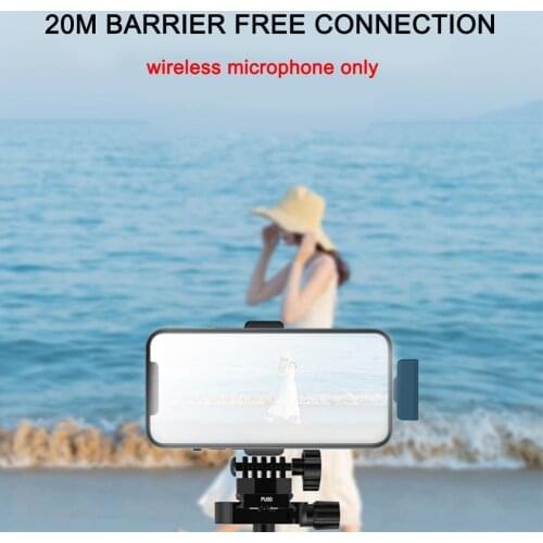 Rechargeable Battery Lavalier Wireless Microphone Portable Outdoor Noise Microphone Mini Recording Reduction X1I2