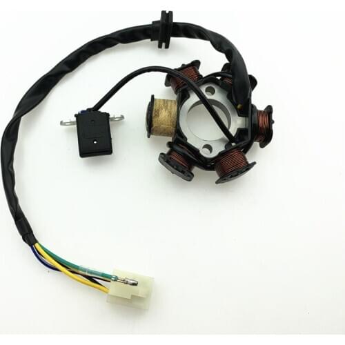 For Motorcycle C100-6 Full-wave Half-wave Magneto Coils Dc Ac Magneto Stator