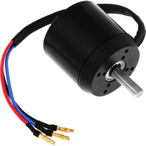 170KV C6374 Motor For Electronic Skateboard High Efficient Brushless Motor Black