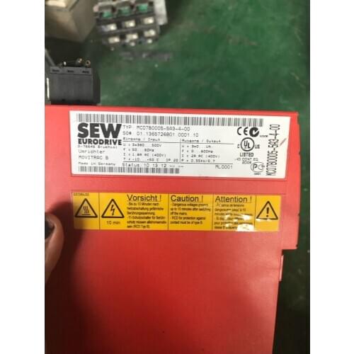 MC07B0005-5A3-4-00 380V 0.55KW inverter Good appearance , 90% new ,90 days warranty , in stock free shipping