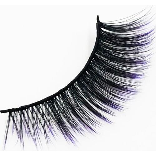 Flash girl newest E18 19 Styles 1 pairs colorful natural and comfort 3D Mink Eyelash custom Private Label