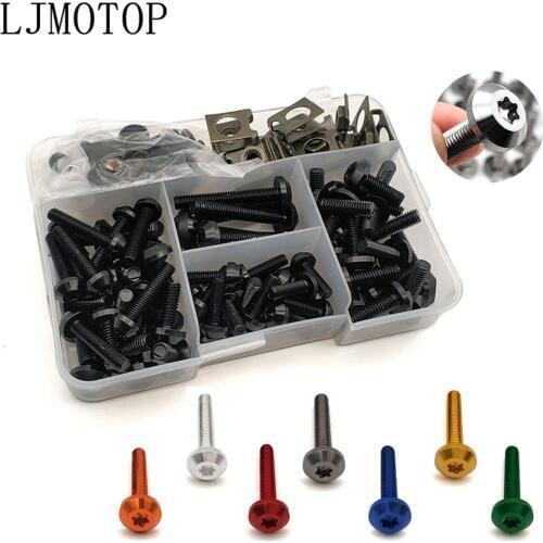 Motorcycle Fairing Bolt Nuts Kit Body Fastener Screws For Honda CBR 125R 300R 500R 300F 500F 500X RC51 CB1000R