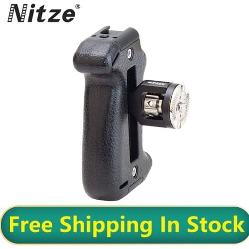 Nitze Adjustable Plastic Side Handle Grip for Camera Cage Shoulder Mount Support