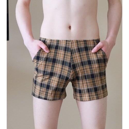 Board Shorts Summer Mens Surf Board PlaidPrint Swimwears Swimming Beachwear Jogging Running Quickk Dry Plus Size Board Shorts