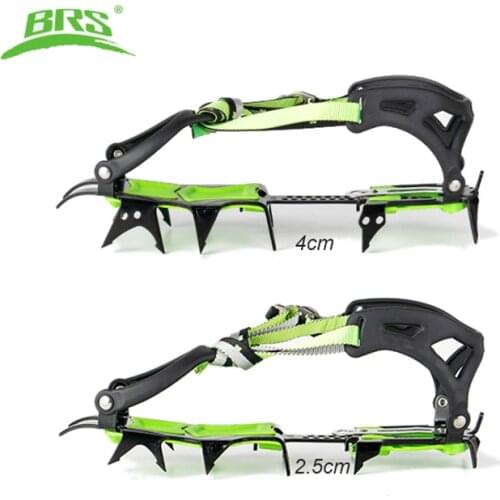 Outdoor Crampon Short Teeth Crampon Camping Crampon Ice Climbing Equipment BRS-S1B