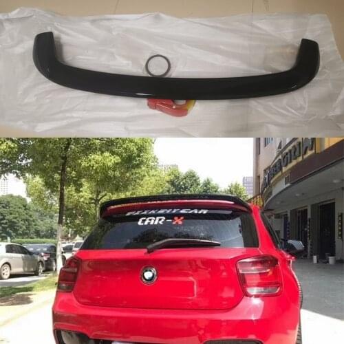 For BMW F20 F21 Spoiler 2012 - 2020 1 Series 116i 120i 118i Car ABS Plastic Gloss Black Color Rear Trunk Boot Wing Spoiler