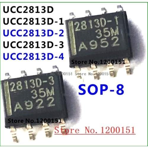 UCC2813 UCC2813D UCC2813D-1 UCC2813D-2 UCC2813D-3 UCC2813D-4 SOP8