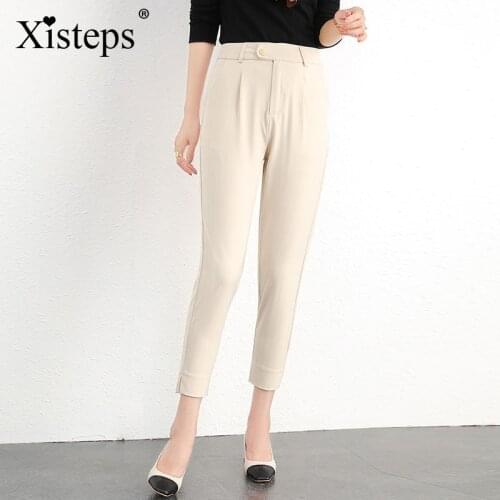 XISTEPS Women's Straight Trousers