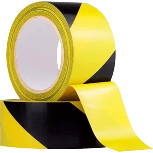 Single Roll of Ultra-Adhesive, Yellow Hazard Tape ,Mark Floors & Watch Your Step Areas for Safety with High-Visibility