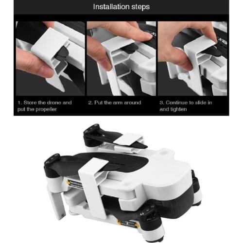 2Pair Propeller Holder Protector Propeller Blade Stabilizer for Hubsan Zino H117S Drone Accessories Kit