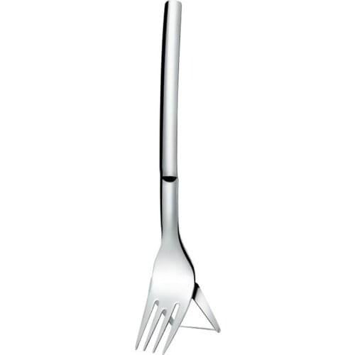 2-in-1 Watermelon Fork Slicer Stainless Steel Household Watermelon Diced Divider Fruit Cutting Fork Spoon Kitchen Gadgets