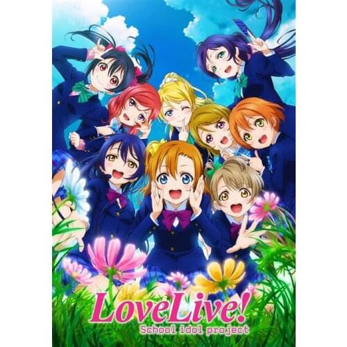 24style Choose LOVE LIVE! School Idol Poject Anime Art Film Print Silk Poster Home Wall Decor 24x36inch