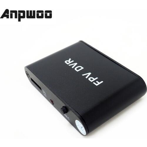 ANPWOO AV Recorder FPV DVR Micro D1M 1CH 1280x720 30f/s HD DVR Support 32G TF card Works with CCTV ANALOG camera