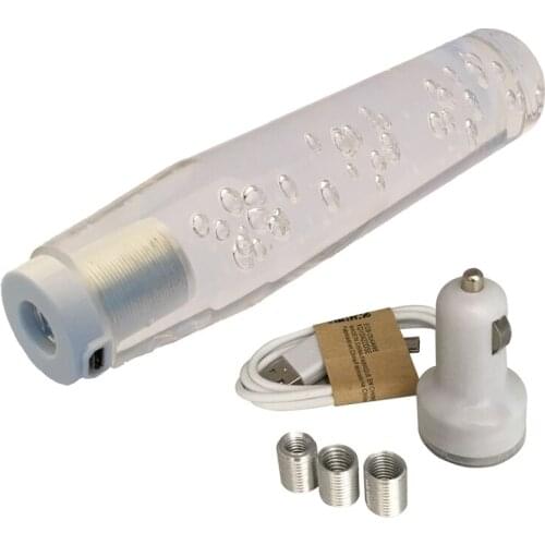 Car Vehicle Blue LED Gear Shift Lever Stick Knob Head Shifter 15cm