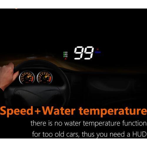High quality Car Head Up Display OBD2 Car HUD Speedometer Windshield Projector Digital Meter Car Driving Data Diagnostic Display