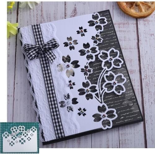 Flower Edge Metal Cutting Dies Craft Stencil Punching Templates New 2020 Diy Scrapbooking Decorative Embossing Mold