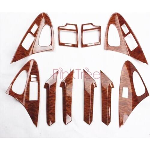 For Toyota Camry 2006 2007 2008 2009 2010 2011 Interior Wooden Decoration Moulding Cover Styling Accessory