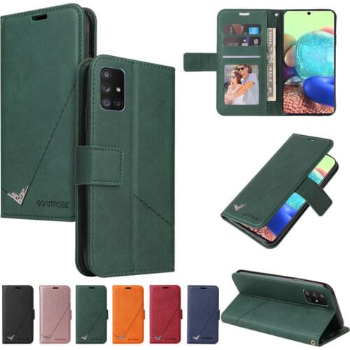 For SAMSUNG A02S Flip Case Samsung Galaxy A52 2021 PU Leather Wallet Case for Galaxy A22 5G Shell A 72 32 12 02 42 M12 M32 Cover