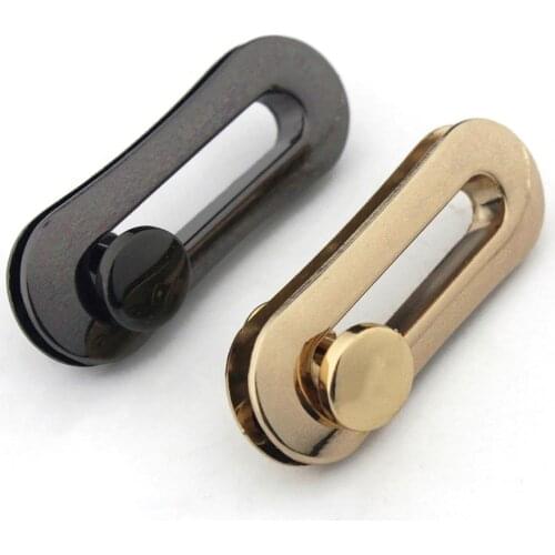 1pcs Metal Bag Decorated Buckle Fashion Durable Clip Buckle Hardware for Leather Craft Bag Handbag Luggage Garments Accessories