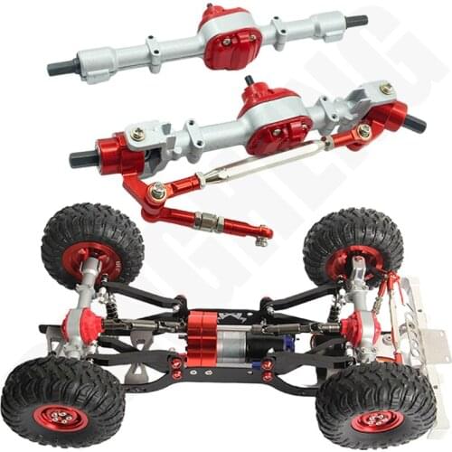Metal Front and Rear Axles for MN 1:12 MND90 MND91 MN99 MN99s Remote Control Car Upgrade Accessories